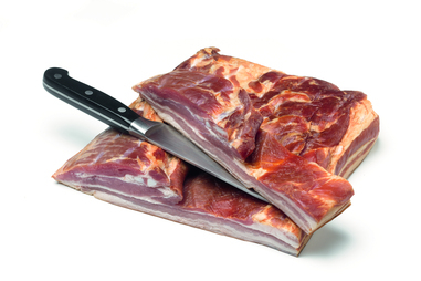 Poitrine de porc fumée cuite VPF N°1 1.8/2Kg