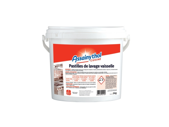 Pastille lave-vaiselle seau 3Kg /150U - mdd