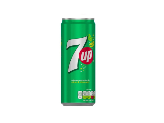 Soda lime (boite slim 33cl x24) - SEVEN UP