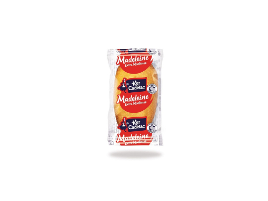 Madeleine aux oeufs sans sucre ajouté étuis (25g x150) - KER CADELAC
