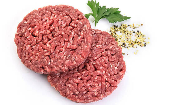 Steak haché boeuf race à viande Limousine VBF 15%Mg façon bouchère rond (150g x20) - Surgelé