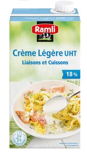 Crème UHT 18%Mg (1L x12) - RAMLI
