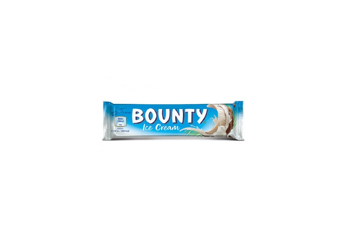 Boîte De 24 Barres Bounty Lait - Chocolat Au Lait Et Noix De Coco - 57g Par Barre