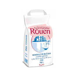 Semoule de blé fine sac 5Kg - SEMOULERIE DE NORMANDIE ROUEN