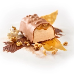 Dessert individuel glacé - Lingot cacahuète caramel 70g x30