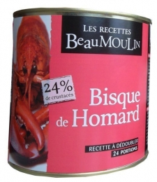 Bisque de homard 24% boite 3/1 - BEAUMOULIN