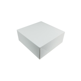 Boite patissière blanche 40x40x8cm (25U)