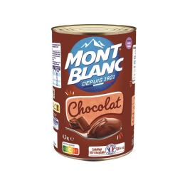 Crème dessert chocolat boite 5/1 - MONT BLANC