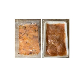 Tranchettes de saumon fumé Atlantique 500g