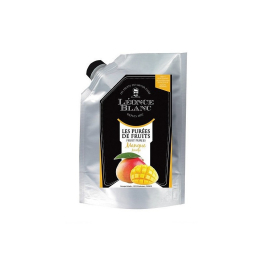 Purée mangue sucrée poche 1Kg - LEONCE BLANC