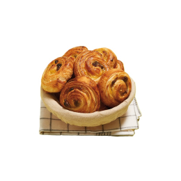 Mini-pain aux raisins au beurre 15% beurre fin (30g x160) - Surgelé