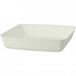 Ravier pulpe blanc 160x154 mm   [200]