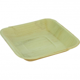Assiette carree palmier 170 mm [170x170x25] [60 (10x6)]