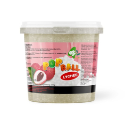 Bubble Tea - Pop Ball - Boba litchi seau 3.2Kg