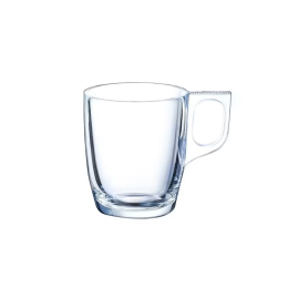Tasse Voluto verre trempé (9cl x6) - ARCOROC