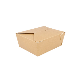 Boite américaine carton rectangulaire 1350ml micro-ondable paquet (50U)x6 - GARCIA DE POU
