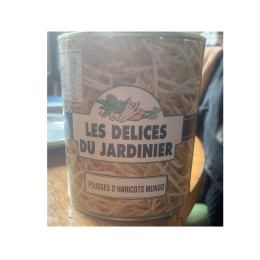 Pousses de haricots mungo boite 4/4 - LES DELICES DU JARDINIER