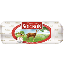 Chèvre bûche 1Kg - SOIGNON