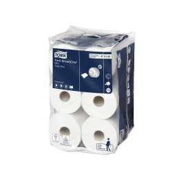 Papier toilette mini Ecolabel SmartOne (12 rouleaux) - TORK SMARTONE