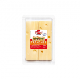 Emmental tranché format sandwitch 500g - ENTREMONT