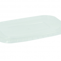 Couvercle PP pour barquette ovale (172x120mm) (x300) (saladier associé : 31322800/750/1000KR)