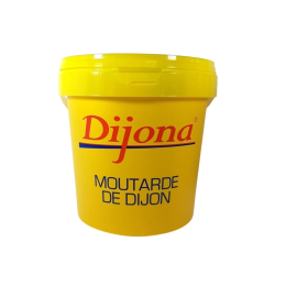 Moutarde forte de Dijon seau 1Kg - DIJONA