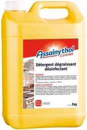 Détergent dégraissant désinfectant (bidon 5Kg x2) - ASSAINYTHOL