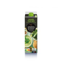 Soupe thaï courgette coco & curry vert (1L x6) - GREENSHOOT