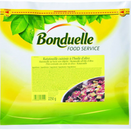 Ratatouille à l'huile d'olive poche (2.25Kg x4) - BONDUELLE