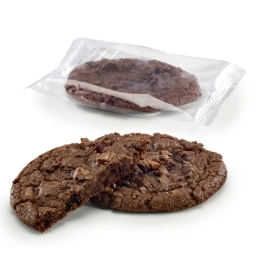 Nouveautés flyer - Maxi cookie cacao pépites chocolat lait et noir (emballage individuel) 106g x30