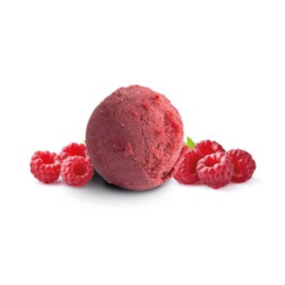 Sorbet framboise avec morceaux de framboise 2.4L/1.364Kg - mdd - Surgelé