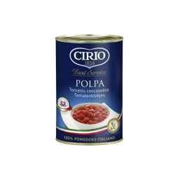 Tomate pelée concassée (boite 5/1 x3) - CIRIO
