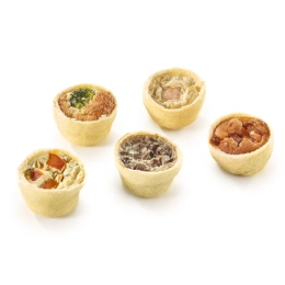 Réception salée - Assortiment de mini quiches délices 18g x125