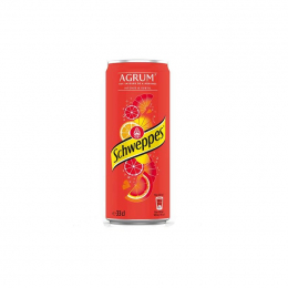 SCHWEPPES AGRUMES (boite slim 33cl x24)