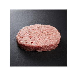 Steak haché boeuf façon bouchère rond VBF 15%Mg (125g x24) France - Surgelé