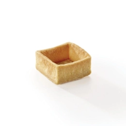 Fonds cuits - Mini fond de tarte carré salé 3.3cm 6g x245