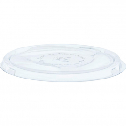 Couvercle PET transparent pour bol pulpe 145130/C Ø145mm [900 (36x25)] (bol associé : 145130/C) (saladier bol)