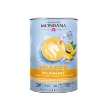 Préparation pour frappe & milkshake - Monbana - Milkshake mangue passion (1Kg x6)