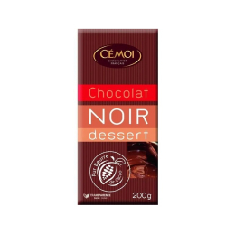 Chocolat noir 52% en tablette (200g x20) - CÉMOI