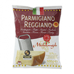 Parmigiano reggiano AOP râpé 28%Mg lait cru 500g - MICHELANGELO