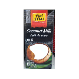 Lait de coco brique 1L - REAL THAÏ