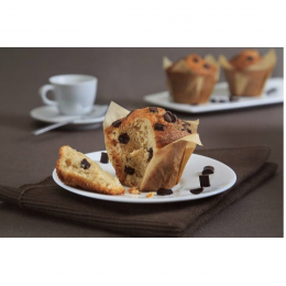 Muffin nature morceaux de chocolat (75g x20) - MADEMOISELLE DESSERTS - Surgelé