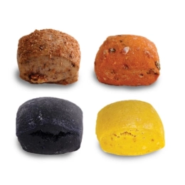 Réception salée - Assortiment Pop'Art 4 saveurs : piperade, 4 poivres, citron, noix 30g x240
