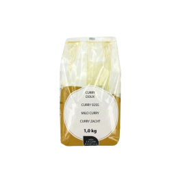 Curry doux sachet 1Kg - LA CASE AUX ÉPICES