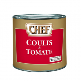 Coulis de tomate boite 2.5Kg - CHEF