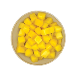 Mangues cubes 10x10mm IQF (1Kg x5) - FRUITS ROUGES & CO -Surgelé