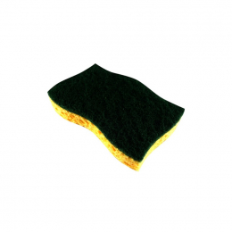 Tampon éponge 10.8x6.4x2.2cm vert sachet (10U)x23 - NICOLS