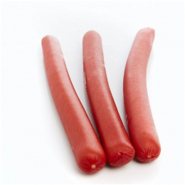 Saucisse de Strasbourg hot-dog pur porc cuit s/v sachet (73g env x19)