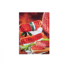 Spianata calabraise piccante  +/- 1.7Kg (saucisse plate pimentée)
