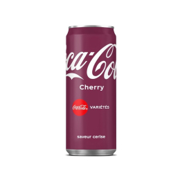 Soda cola (boite 33cl x24) - COCA COLA CHERRY